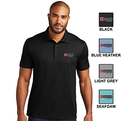 PORT AUTHORITY FINE PIQUE BLEND POLO