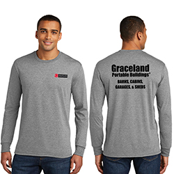 GRACELAND TRIBLEND LONG SLEEVE T-SHIRT