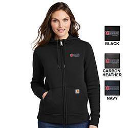 WOMENS CARHARTT FULL ZIP HOODIE